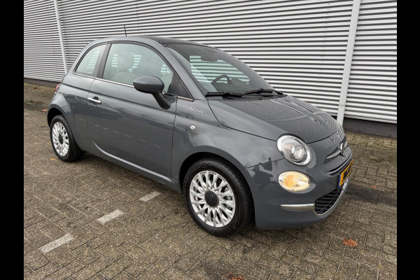 Fiat 500 1.0 Hybrid Dolcevita, Panorama, cruisecontrol,Carplay/Andriod,Leder/alcantara,was Loterijprijs!