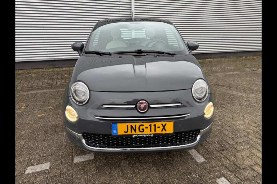 Fiat 500 1.0 Hybrid Dolcevita, Panorama, cruisecontrol,Carplay/Andriod,Leder/alcantara,was Loterijprijs!