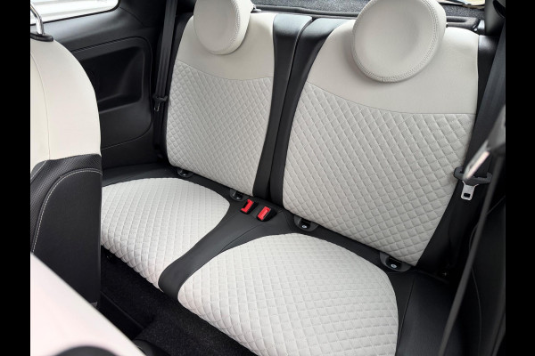 Fiat 500 1.0 Hybrid Dolcevita, Panorama, cruisecontrol,Carplay/Andriod,Leder/alcantara,was Loterijprijs!