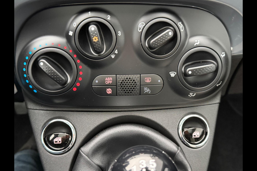 Fiat 500 1.0 Hybrid Dolcevita, Panorama, cruisecontrol,Carplay/Andriod,Leder/alcantara,was Loterijprijs!