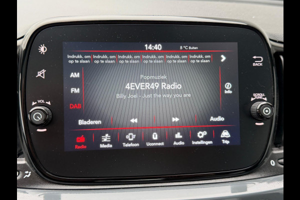 Fiat 500 1.0 Hybrid Dolcevita, Panorama, cruisecontrol,Carplay/Andriod,Leder/alcantara,was Loterijprijs!