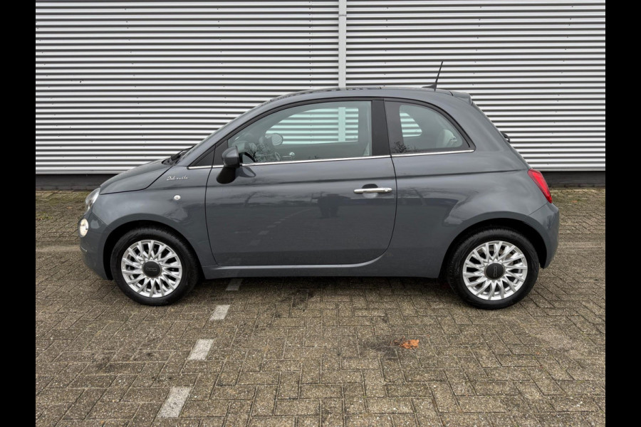 Fiat 500 1.0 Hybrid Dolcevita, Panorama, cruisecontrol,Carplay/Andriod,Leder/alcantara,was Loterijprijs!