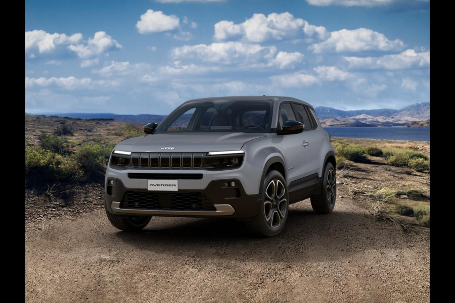 Jeep Avenger Summit 54 kWh | Infotainment&Convenience Pack & Warmtepomp | Winter Pack | Storm Grey