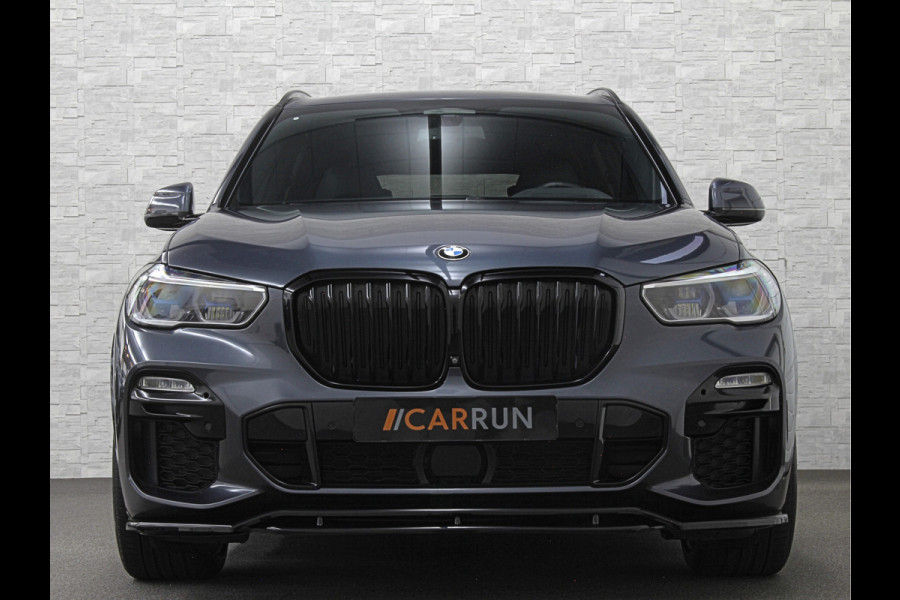 BMW X5 45e M-Stoelen | M-Performance | 360 Camera | ACC | Indiv. Leder | Harman-Kardon | Laser-LED | Keyless-Entry | Stoelventilatie | Head-Up | Memory | 21'' | Sfeerverlichting | Trekhaak | Luchtvering | Rij-Assistent Pro | Carplay | Black-Optic | Draadloos Laden.