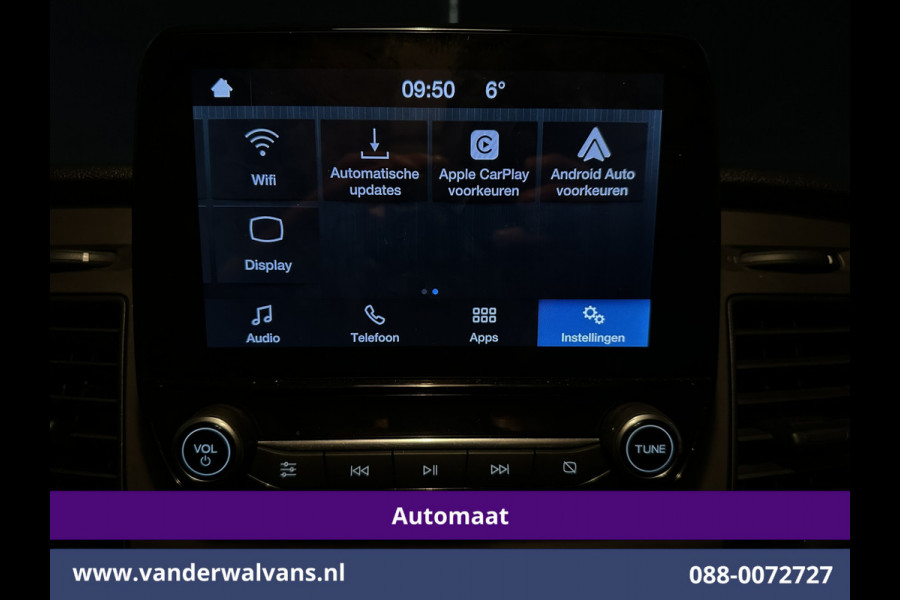 Ford Transit Custom 2.0 TDCI 130pk Automaat L2H1 Euro6 Airco | Apple Carplay | Android Auto | LED | Cruisecontrol Parkeersensoren, Verwarmde voorruit, Bijrijdersbank