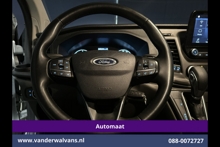 Ford Transit Custom 2.0 TDCI 130pk Automaat L2H1 Euro6 Airco | Apple Carplay | Android Auto | LED | Cruisecontrol Parkeersensoren, Verwarmde voorruit, Bijrijdersbank