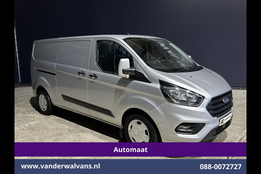 Ford Transit Custom 2.0 TDCI 130pk Automaat L2H1 Euro6 Airco | Apple Carplay | Android Auto | LED | Cruisecontrol Parkeersensoren, Verwarmde voorruit, Bijrijdersbank