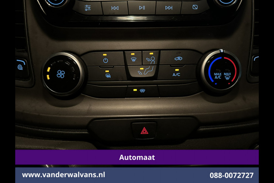 Ford Transit Custom 2.0 TDCI 130pk Automaat L2H1 Euro6 Airco | Apple Carplay | Android Auto | LED | Cruisecontrol Parkeersensoren, Verwarmde voorruit, Bijrijdersbank