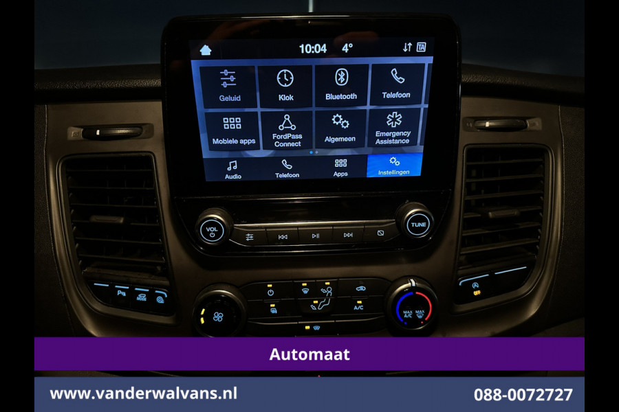 Ford Transit Custom 2.0 TDCI 130pk Automaat L2H1 Euro6 Airco | Apple Carplay | Android Auto | LED | Cruisecontrol Parkeersensoren, Verwarmde voorruit, Bijrijdersbank