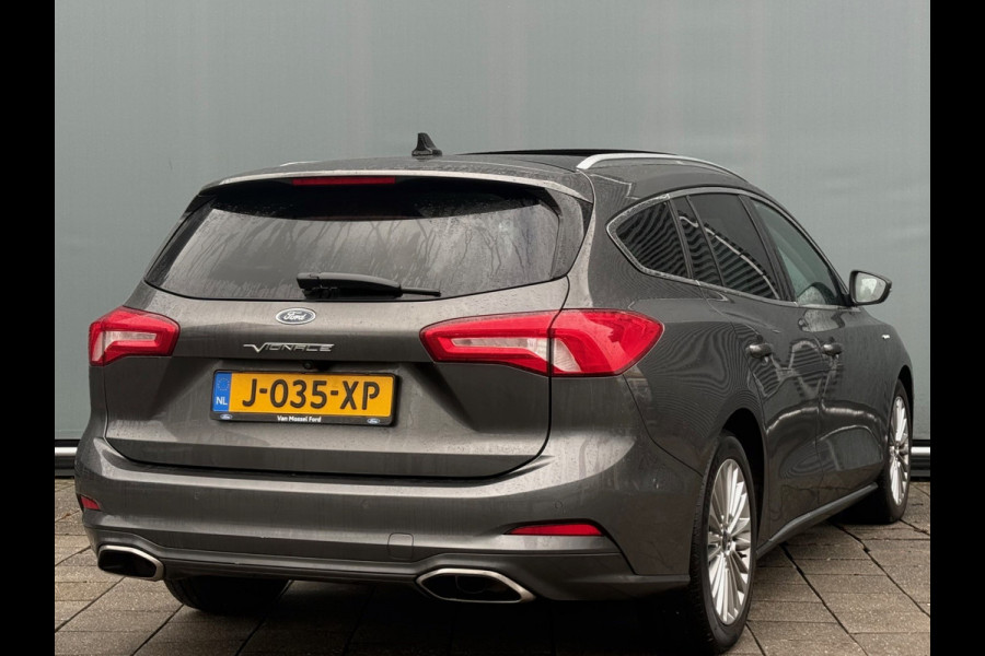 Ford FOCUS Wagon BWJ 11-2020 | 1.5T 150PK Vignale AUTOMAAT | LEER | PANO DAK | TREKHAAK | CAMERA | CLIMA | NAVI | LED | PDC 2X | CARPLAY