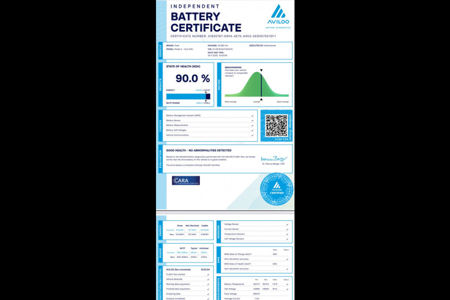 Tesla Model 3 Standard RWD Plus 60 kWh SOH 90%