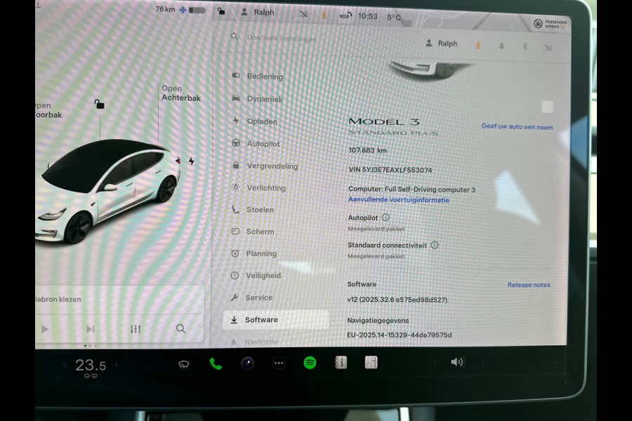 Tesla Model 3 Standard RWD Plus 60 kWh SOH 90%