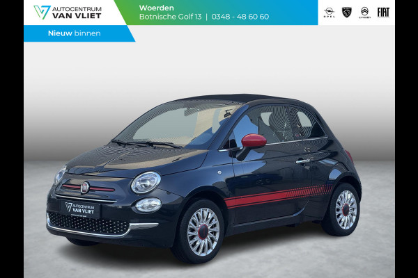 Fiat 500C 1.0 Hybrid RED Cabrio | 18.646km! | Leuke uitvoering | | Camera