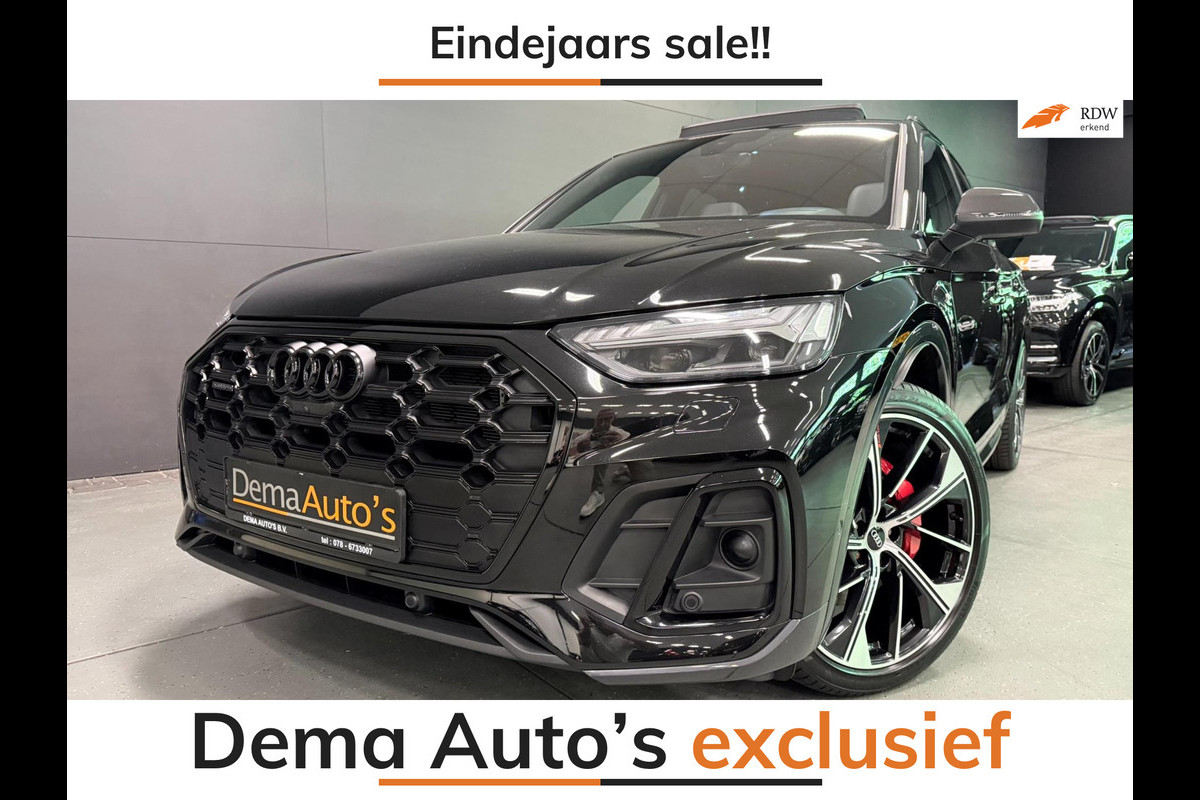 Audi Q5 55 TFSI e SQ5 367PK 3XS-LINE RS-LEDER PANO/H-UP/B&O/CAM/DAB/FULL-OPTION!!