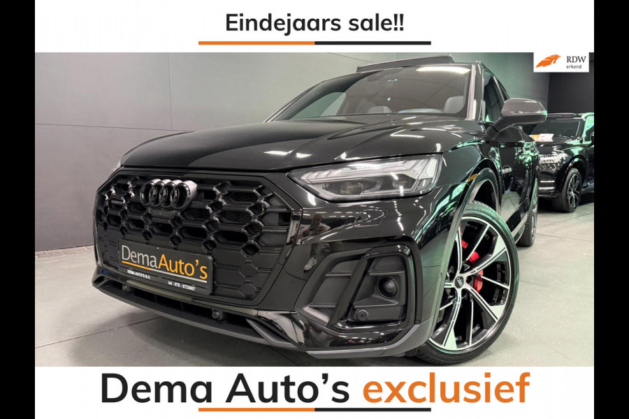 Audi Q5 55 TFSI e SQ5 367PK 3XS-LINE RS-LEDER PANO/H-UP/B&O/CAM/DAB/FULL-OPTION!!