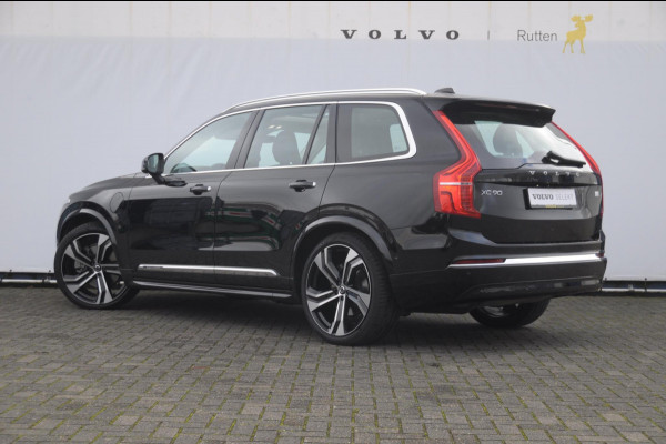 Volvo XC90 T8 455PK Long range Recharge AWD Ultimate Bright Google infotaiment/ Adaptieve cruise control/ Bowers en Wilkins/ Panoramadak/ Luchtvering/ 22” velgen/ BLIS/ Trekhaak/ Stoel en stuurwielverwarming/ Parkeersensoren met 360 Camera/ Elektrische stoelen met geheugen/ Apple carplay/ Keyless entry/ Head up display