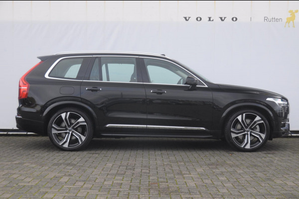 Volvo XC90 T8 455PK Long range Recharge AWD Ultimate Bright Google infotaiment/ Adaptieve cruise control/ Bowers en Wilkins/ Panoramadak/ Luchtvering/ 22” velgen/ BLIS/ Trekhaak/ Stoel en stuurwielverwarming/ Parkeersensoren met 360 Camera/ Elektrische stoelen met geheugen/ Apple carplay/ Keyless entry/ Head up display
