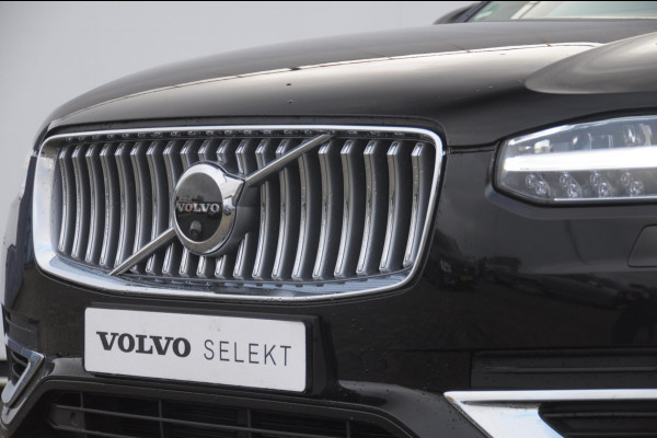 Volvo XC90 T8 455PK Long range Recharge AWD Ultimate Bright Google infotaiment/ Adaptieve cruise control/ Bowers en Wilkins/ Panoramadak/ Luchtvering/ 22” velgen/ BLIS/ Trekhaak/ Stoel en stuurwielverwarming/ Parkeersensoren met 360 Camera/ Elektrische stoelen met geheugen/ Apple carplay/ Keyless entry/ Head up display