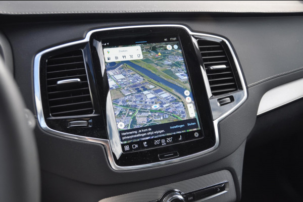 Volvo XC90 T8 455PK Long range Recharge AWD Ultimate Bright Google infotaiment/ Adaptieve cruise control/ Bowers en Wilkins/ Panoramadak/ Luchtvering/ 22” velgen/ BLIS/ Trekhaak/ Stoel en stuurwielverwarming/ Parkeersensoren met 360 Camera/ Elektrische stoelen met geheugen/ Apple carplay/ Keyless entry/ Head up display