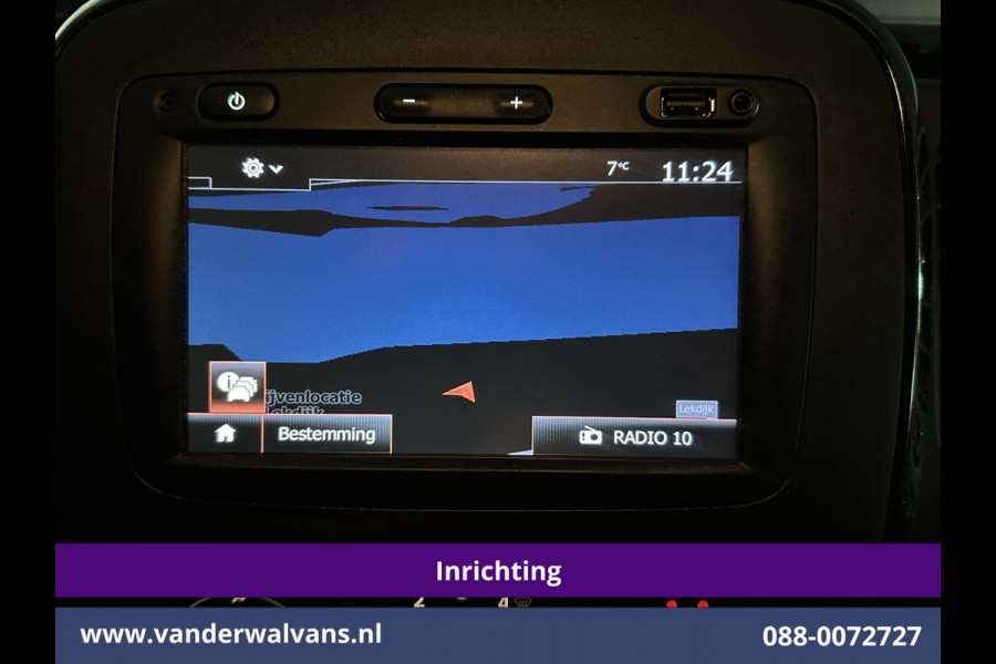 Opel Vivaro 1.6 CDTI 126pk L1H1 Inrichting Euro6 Airco | Camera | Navigatie | LED | Cruisecontrol Parkeersensoren, Achterklep