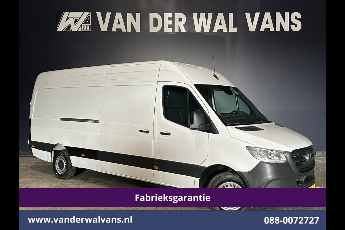 Mercedes-Benz Sprinter 315 CDI 150pk L3H2 Fabrieksgarantie Euro6 Airco | Camera | Apple Carplay | Android Auto Parkeersensoren, Bijrijdersbank