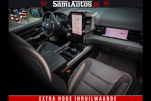 Dodge Ram 1500 Night Premium | Full Option | De Meest Luxe Pick-Up in zijn Klasse | Comfortabele Dubbele Cabine met Royale 5 Zitplaatsen | BPM vrij | Nu Leverbaar uit Voorraad | Voorraad Nr 2285 - 7648