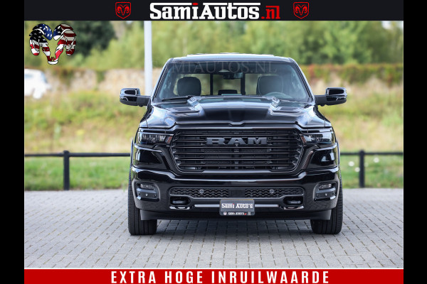 Dodge Ram 1500 Night Premium | Full Option | De Meest Luxe Pick-Up in zijn Klasse | Comfortabele Dubbele Cabine met Royale 5 Zitplaatsen | BPM vrij | Nu Leverbaar uit Voorraad | Voorraad Nr 2285 - 7648