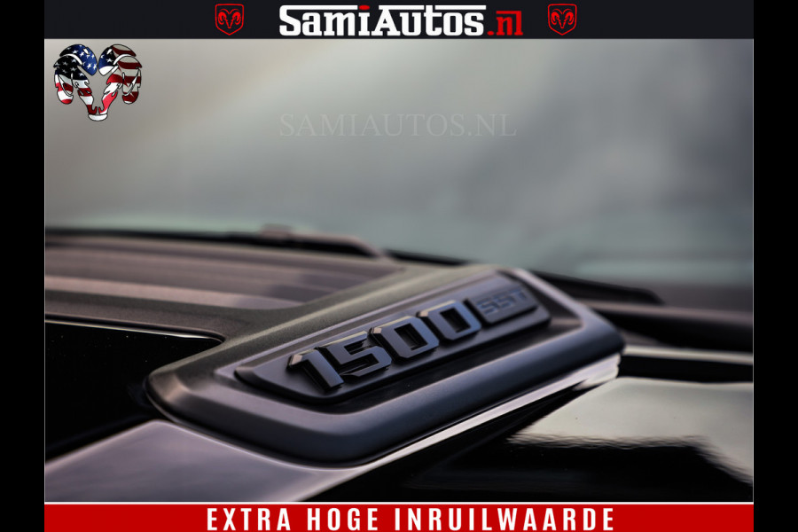 Dodge Ram 1500 Night Premium | Full Option | De Meest Luxe Pick-Up in zijn Klasse | Comfortabele Dubbele Cabine met Royale 5 Zitplaatsen | BPM vrij | Nu Leverbaar uit Voorraad | Voorraad Nr 2285 - 7648