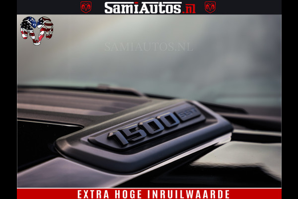 Dodge Ram 1500 Night Premium | Full Option | De Meest Luxe Pick-Up in zijn Klasse | Comfortabele Dubbele Cabine met Royale 5 Zitplaatsen | BPM vrij | Nu Leverbaar uit Voorraad | Voorraad Nr 2285 - 7648