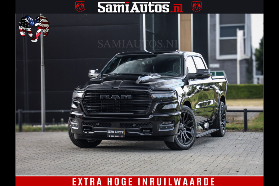 Dodge Ram 1500 Night Premium | Full Option | De Meest Luxe Pick-Up in zijn Klasse | Comfortabele Dubbele Cabine met Royale 5 Zitplaatsen | BPM vrij | Nu Leverbaar uit Voorraad | Voorraad Nr 2285 - 7648