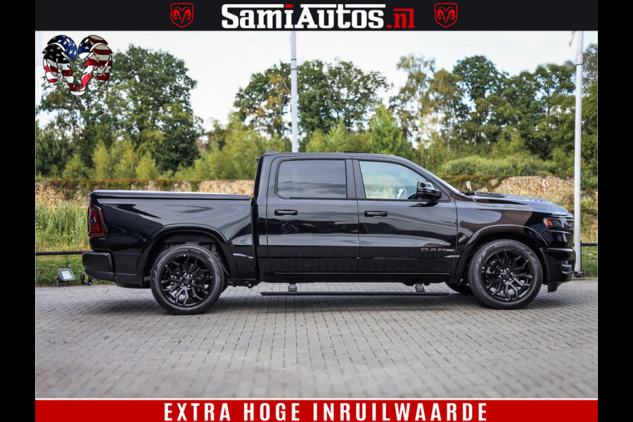 Dodge Ram 1500 Night Premium | Full Option | De Meest Luxe Pick-Up in zijn Klasse | Comfortabele Dubbele Cabine met Royale 5 Zitplaatsen | BPM vrij | Nu Leverbaar uit Voorraad | Voorraad Nr 2285 - 7648