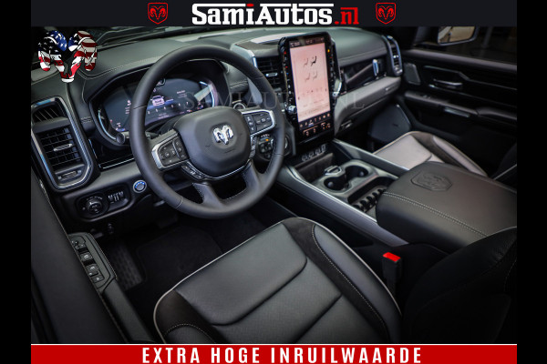 Dodge Ram 1500 Night Premium | Full Option | De Meest Luxe Pick-Up in zijn Klasse | Comfortabele Dubbele Cabine met Royale 5 Zitplaatsen | BPM vrij | Nu Leverbaar uit Voorraad | Voorraad Nr 2285 - 7648