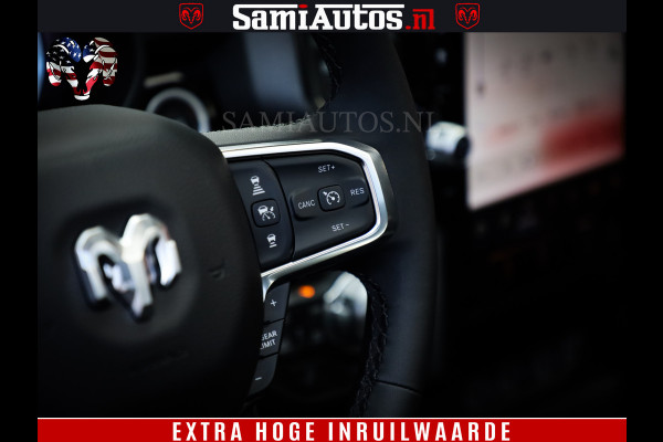 Dodge Ram 1500 Night Premium | Full Option | De Meest Luxe Pick-Up in zijn Klasse | Comfortabele Dubbele Cabine met Royale 5 Zitplaatsen | BPM vrij | Nu Leverbaar uit Voorraad | Voorraad Nr 2285 - 7648