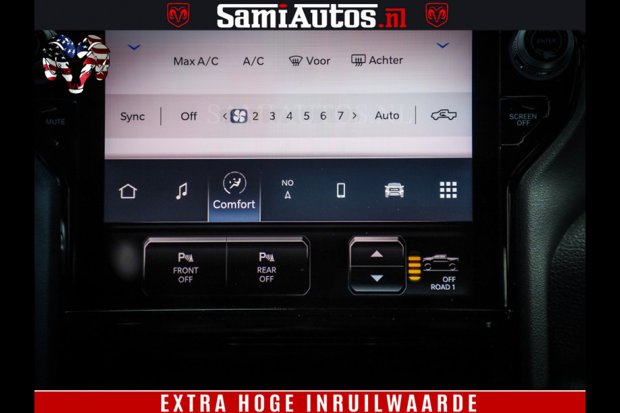 Dodge Ram 1500 Night Premium | Full Option | De Meest Luxe Pick-Up in zijn Klasse | Comfortabele Dubbele Cabine met Royale 5 Zitplaatsen | BPM vrij | Nu Leverbaar uit Voorraad | Voorraad Nr 2285 - 7648