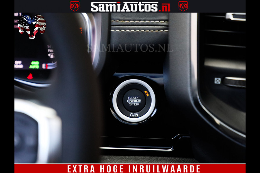 Dodge Ram 1500 Night Premium | Full Option | De Meest Luxe Pick-Up in zijn Klasse | Comfortabele Dubbele Cabine met Royale 5 Zitplaatsen | BPM vrij | Nu Leverbaar uit Voorraad | Voorraad Nr 2285 - 7648