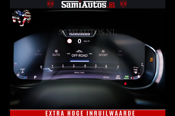 Dodge Ram 1500 Night Premium | Full Option | De Meest Luxe Pick-Up in zijn Klasse | Comfortabele Dubbele Cabine met Royale 5 Zitplaatsen | BPM vrij | Nu Leverbaar uit Voorraad | Voorraad Nr 2285 - 7648