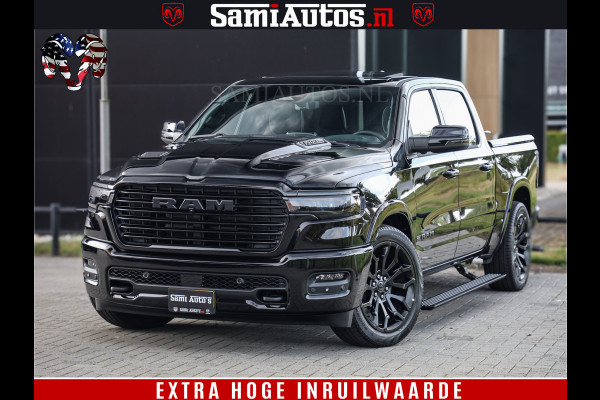 Dodge Ram 1500 Night Premium | Full Option | De Meest Luxe Pick-Up in zijn Klasse | Comfortabele Dubbele Cabine met Royale 5 Zitplaatsen | BPM vrij | Nu Leverbaar uit Voorraad | Voorraad Nr 2285 - 7648