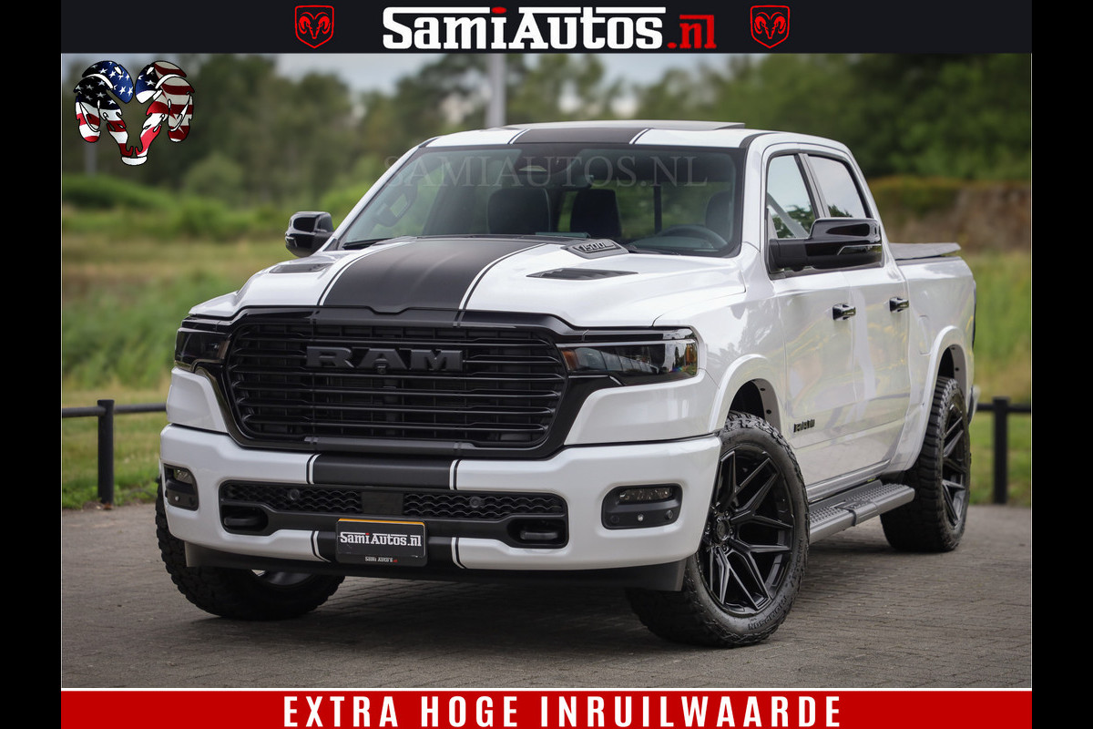 Dodge Ram 1500 PREMIUM | Full Option | De Meest Luxe Pick-Up in zijn Klasse | Comfortabele Dubbele Cabine met Royale 5 Zitplaatsen | BPM vrij | Nu Leverbaar uit Voorraad | Voorraad Nr 2230 - 8765