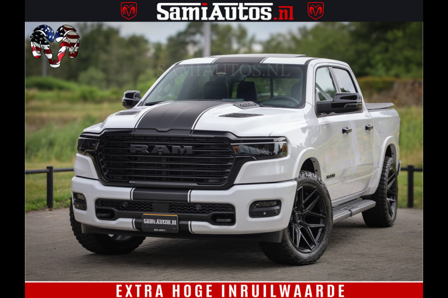 Dodge Ram 1500 PREMIUM | Full Option | De Meest Luxe Pick-Up in zijn Klasse | Comfortabele Dubbele Cabine met Royale 5 Zitplaatsen | BPM vrij | Nu Leverbaar uit Voorraad | Voorraad Nr 2230 - 8765