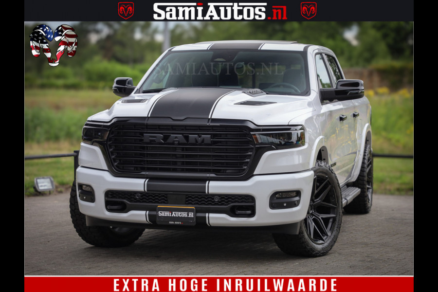 Dodge Ram 1500 PREMIUM | Full Option | De Meest Luxe Pick-Up in zijn Klasse | Comfortabele Dubbele Cabine met Royale 5 Zitplaatsen | BPM vrij | Nu Leverbaar uit Voorraad | Voorraad Nr 2230 - 8765