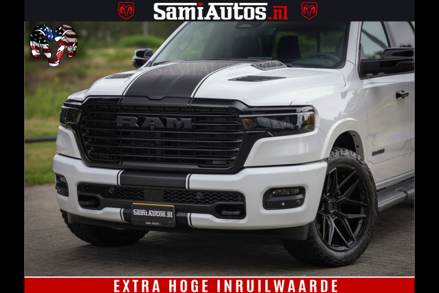 Dodge Ram 1500 PREMIUM | Full Option | De Meest Luxe Pick-Up in zijn Klasse | Comfortabele Dubbele Cabine met Royale 5 Zitplaatsen | BPM vrij | Nu Leverbaar uit Voorraad | Voorraad Nr 2230 - 8765