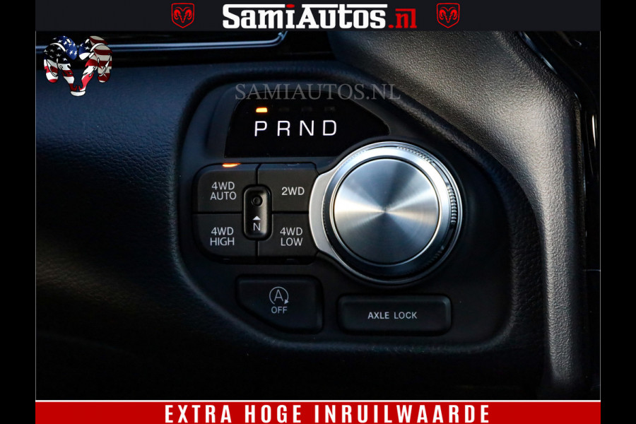 Dodge Ram 1500 PREMIUM | Full Option | De Meest Luxe Pick-Up in zijn Klasse | Comfortabele Dubbele Cabine met Royale 5 Zitplaatsen | BPM vrij | Nu Leverbaar uit Voorraad | Voorraad Nr 2230 - 8765