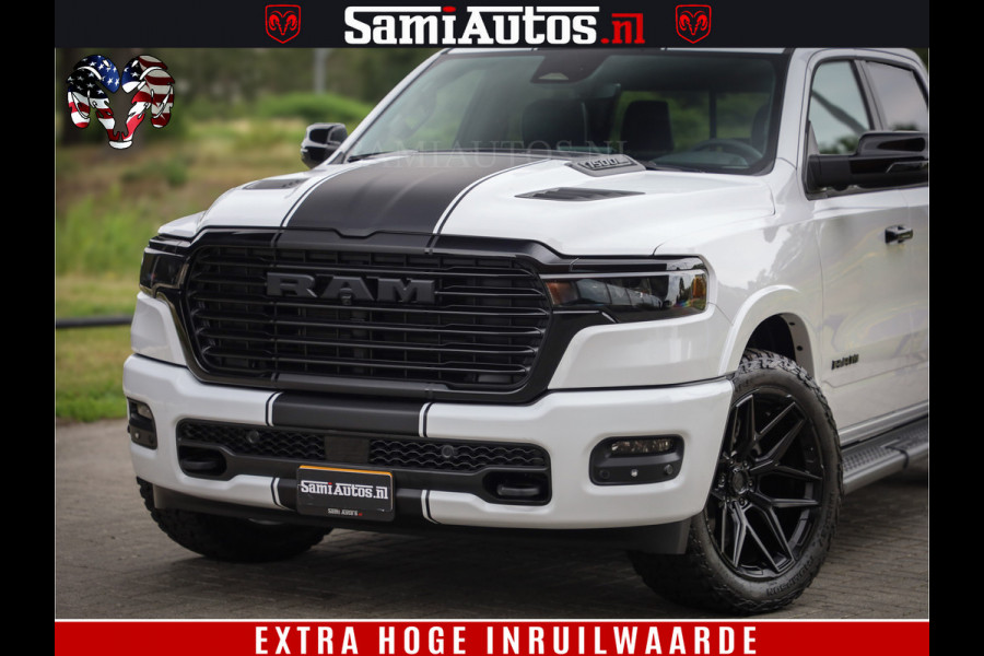 Dodge Ram 1500 PREMIUM | Full Option | De Meest Luxe Pick-Up in zijn Klasse | Comfortabele Dubbele Cabine met Royale 5 Zitplaatsen | BPM vrij | Nu Leverbaar uit Voorraad | Voorraad Nr 2230 - 8765