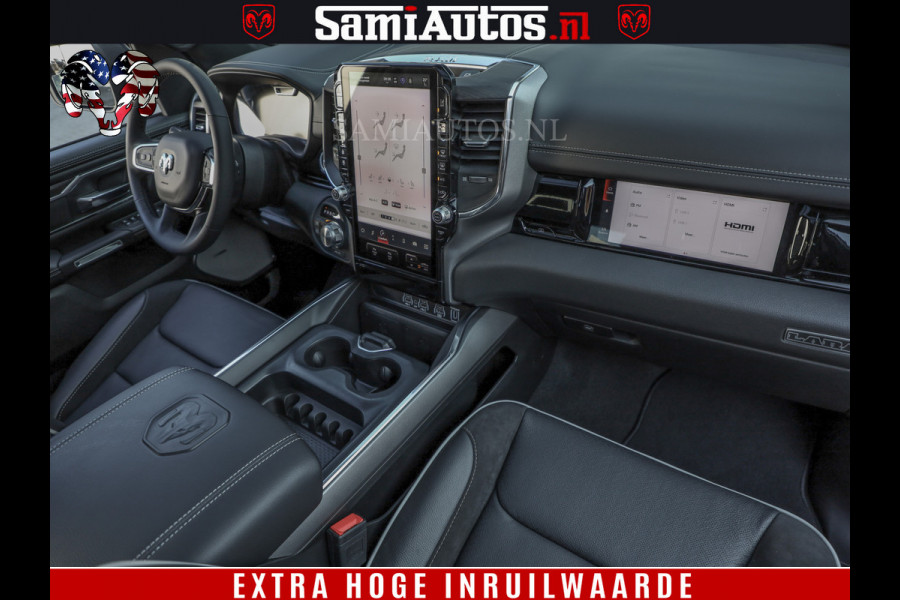 Dodge Ram 1500 PREMIUM | Full Option | De Meest Luxe Pick-Up in zijn Klasse | Comfortabele Dubbele Cabine met Royale 5 Zitplaatsen | BPM vrij | Nu Leverbaar uit Voorraad | Voorraad Nr 2230 - 8765