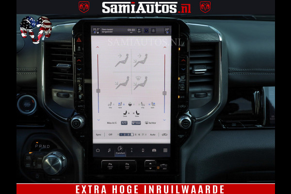 Dodge Ram 1500 PREMIUM | Full Option | De Meest Luxe Pick-Up in zijn Klasse | Comfortabele Dubbele Cabine met Royale 5 Zitplaatsen | BPM vrij | Nu Leverbaar uit Voorraad | Voorraad Nr 2230 - 8765