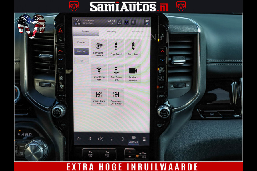 Dodge Ram 1500 PREMIUM | Full Option | De Meest Luxe Pick-Up in zijn Klasse | Comfortabele Dubbele Cabine met Royale 5 Zitplaatsen | BPM vrij | Nu Leverbaar uit Voorraad | Voorraad Nr 2230 - 8765