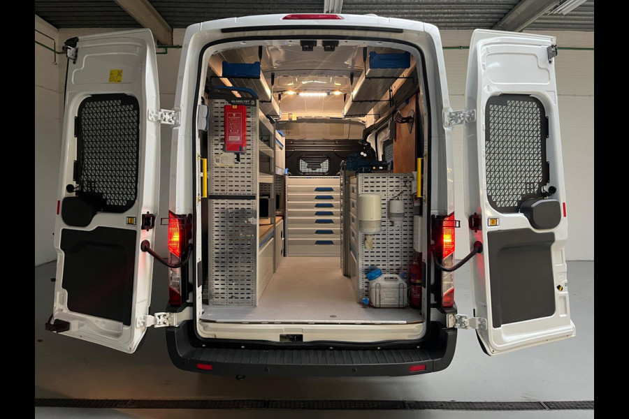 Ford Transit 350 Servicewagen 2.0 TDCI 130pk euro6 L2H3 Trend Sortimo Inrichting Victron v230 Standkachel RIJKLAARPRIJS!