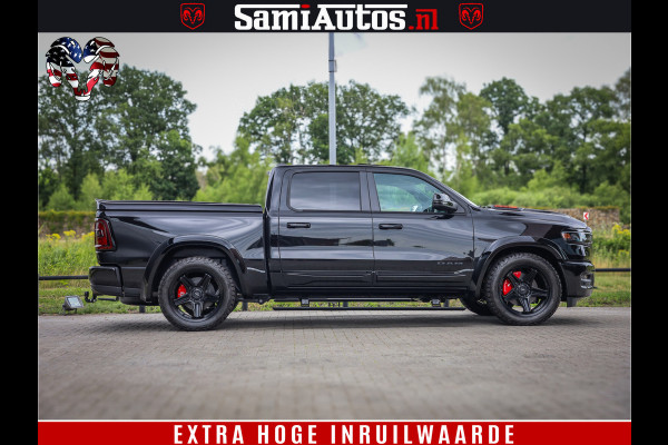 Dodge Ram 1500 Night Premium | Full Option | De Meest Luxe Pick-Up in zijn Klasse | Comfortabele Dubbele Cabine met Royale 5 Zitplaatsen | BPM vrij | Nu Leverbaar uit Voorraad | Voorraad Nr 2287 - 3384