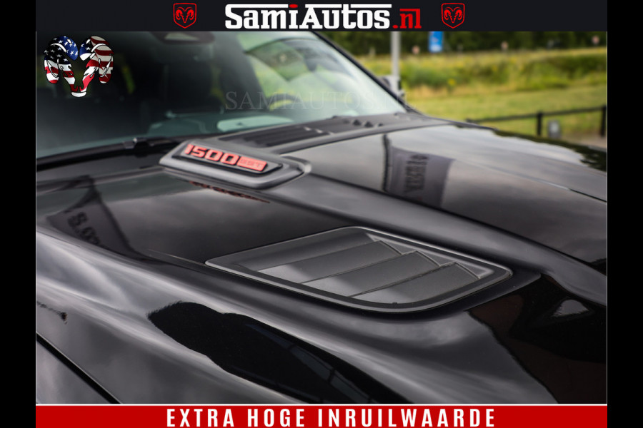 Dodge Ram 1500 Night Premium | Full Option | De Meest Luxe Pick-Up in zijn Klasse | Comfortabele Dubbele Cabine met Royale 5 Zitplaatsen | BPM vrij | Nu Leverbaar uit Voorraad | Voorraad Nr 2287 - 3384