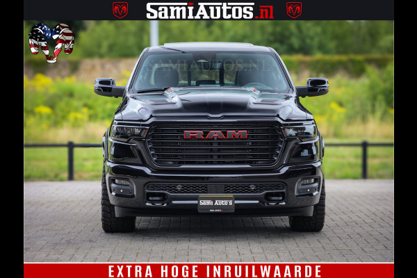 Dodge Ram 1500 Night Premium | Full Option | De Meest Luxe Pick-Up in zijn Klasse | Comfortabele Dubbele Cabine met Royale 5 Zitplaatsen | BPM vrij | Nu Leverbaar uit Voorraad | Voorraad Nr 2287 - 3384